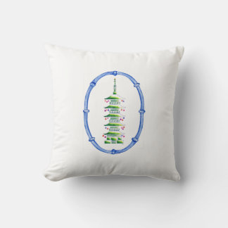 Christmas Pagoda Accent Pillow