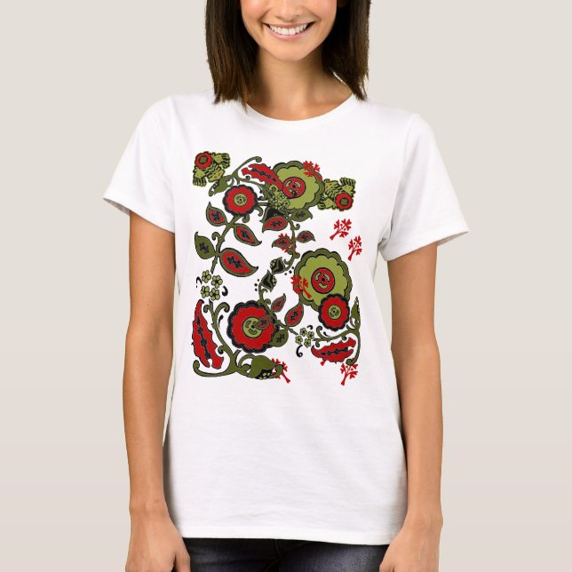 Christmas Paisley Tee (Front)