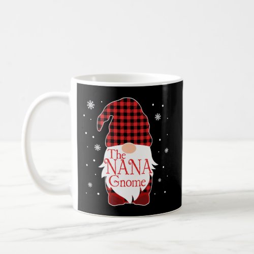 Christmas Pajama Family Gift Nana Gnome Buffalo Pl Coffee Mug