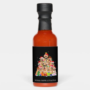 Christmas Pajama Golden Retriever Tree Xmas Gift D Hot Sauces