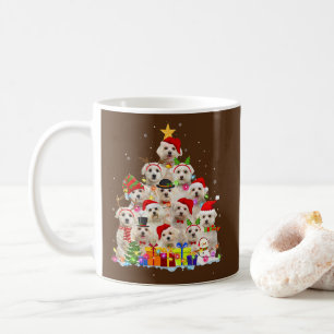 Christmas Pajama Maltese Tree Xmas Gifts Dog Dad Coffee Mug