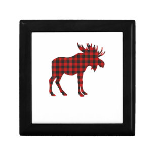 Christmas Pajama Moose Tee Animal Pajamas Xmas Gif Gift Box