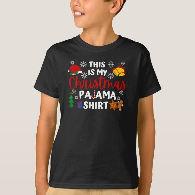 Christmas Pajama Shirt (Front)