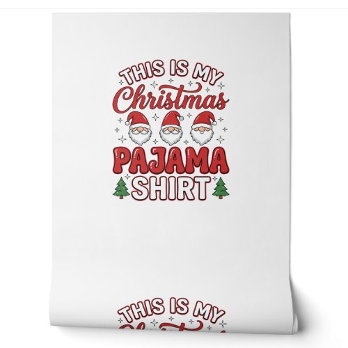 Christmas Pajama Shirt Gnome Holiday Design Wallpaper