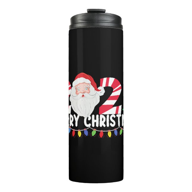 Christmas Pajamas Matching Family Christmas Thermal Tumbler (Front)