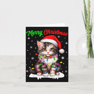 Christmas Pajamas Men Women Kids Christmas Outfit Card