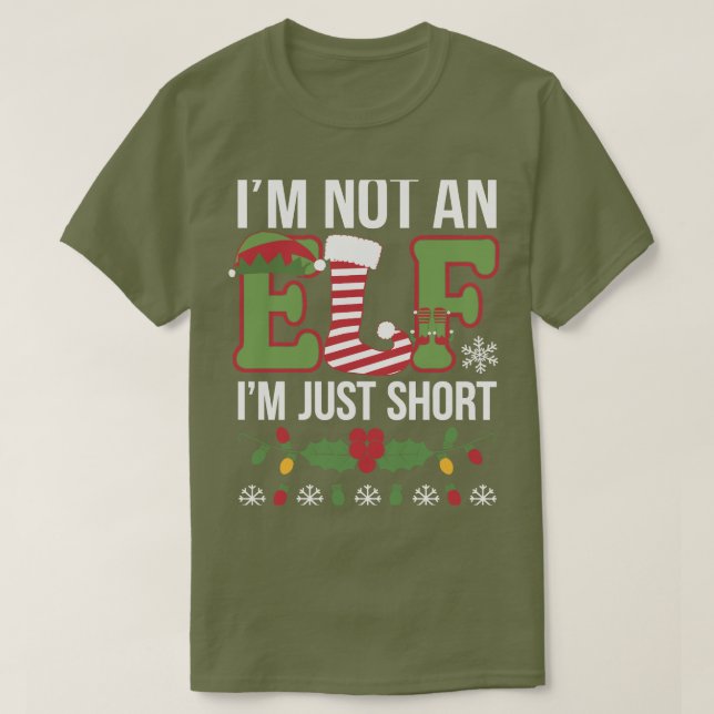 Christmas Pajamas PJ Men Women Tee xmas (Design Front)