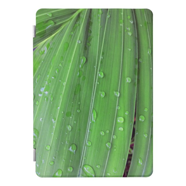 Christmas Palm and Raindrops iPad Pro Cover (Front)