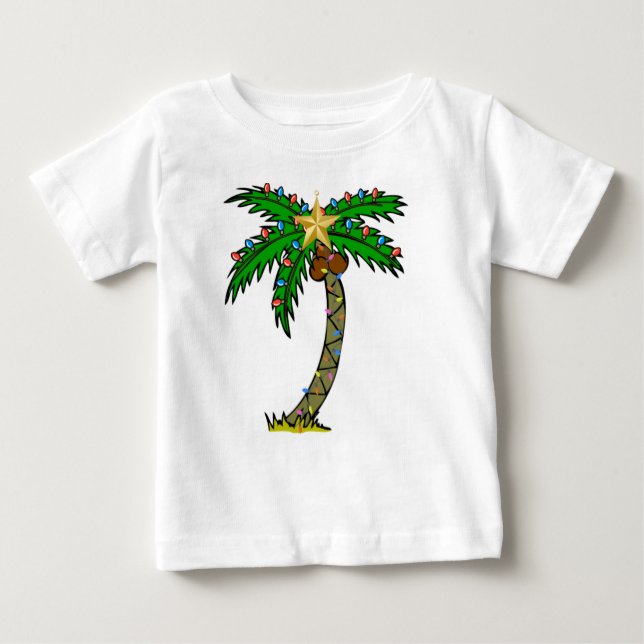 Christmas Palm Tree Shirt (Front)