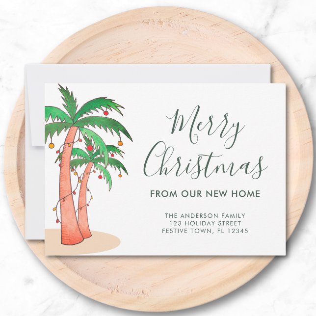 Christmas Palm Trees Moving Announcement (Creator Uploaded)