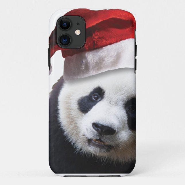 Christmas Panda Bear Case-Mate iPhone Case (Back)