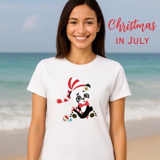 Christmas Panda Holiday