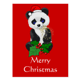 Christmas Panda Cards - Greeting & Photo Cards | Zazzle