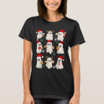 Christmas Pantasmas Ghost Santa Conchas  T-Shirt