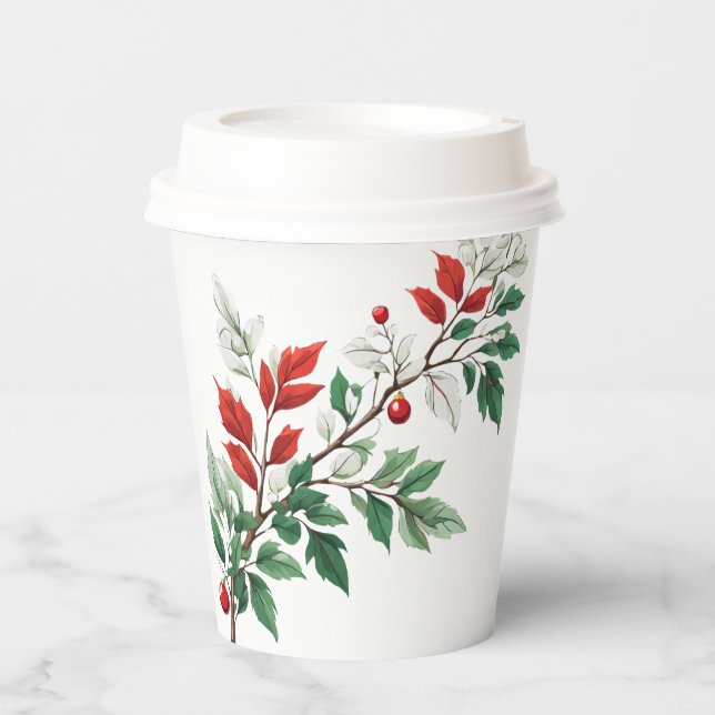 Christmas  paper cups (Front)