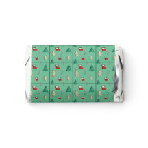 Christmas paper cut pattern Candy Favors