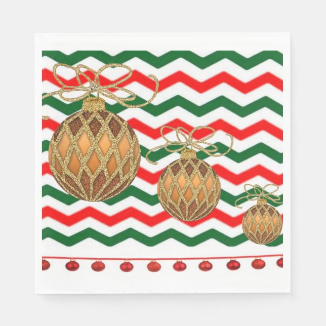 Christmas Paper Napkins (Front)