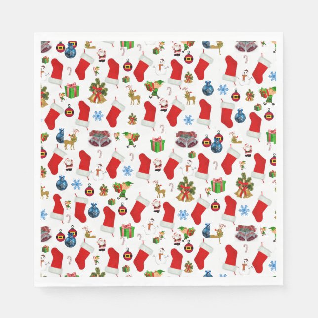 Christmas Paper Napkins (Front)