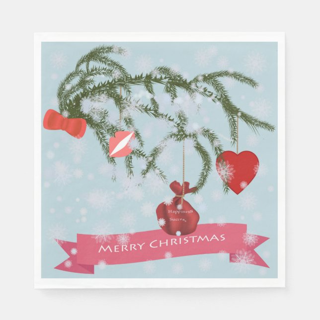 Christmas Paper Napkins (Front)