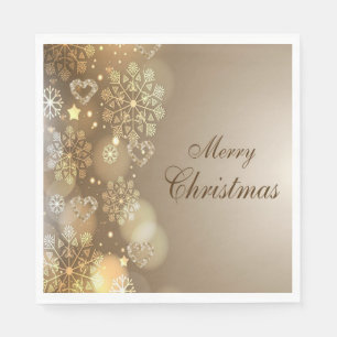 Christmas Paper Napkins, Merry Christmas Napkins