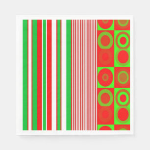 Christmas Paper Napkins, Merry Christmas Napkins