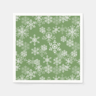 Christmas Paper Napkins-Snowflakes Napkins