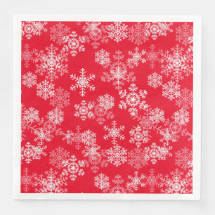 Christmas Paper Napkins-Snowflakes Paper Dinner Na Napkins