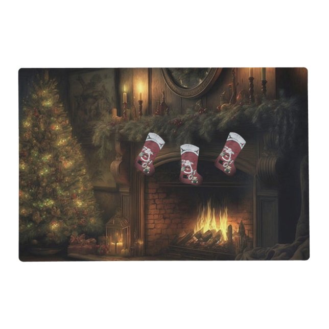 Christmas Paper Placemat (Front)