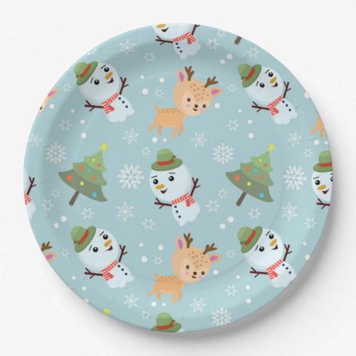 Christmas Paper Plate