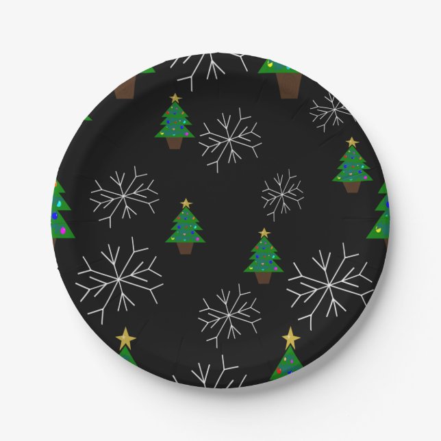 Christmas Paper plates (Front)