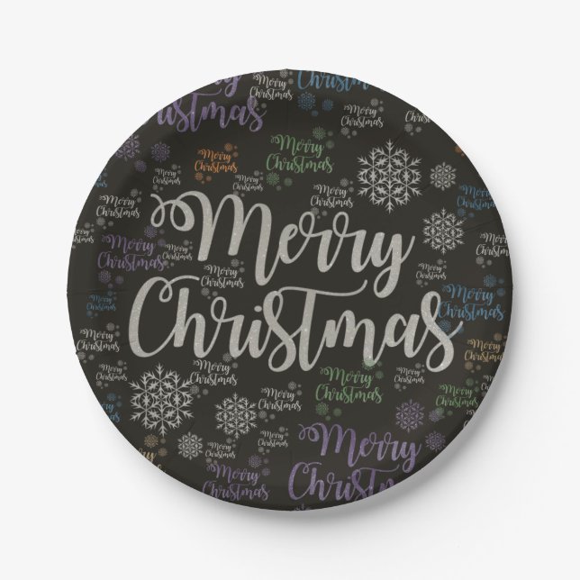Christmas Paper Plates (Front)