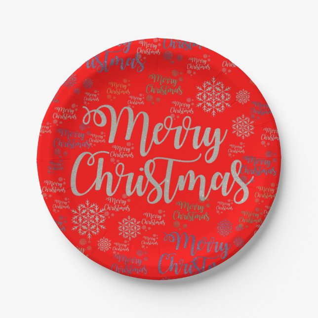 Christmas Paper Plates (Front)