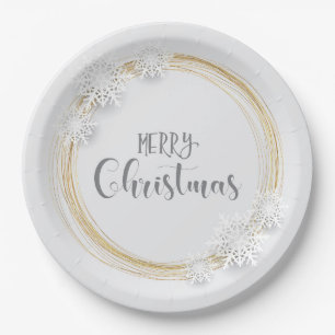 Christmas Paper Plates