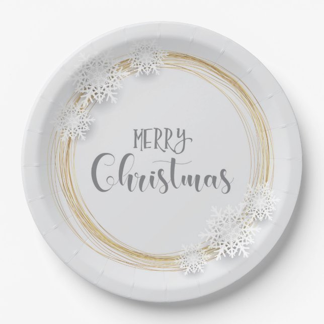 Christmas Paper Plates (Front)
