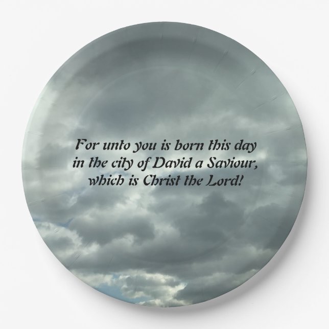 Christmas Paper Plates (Front)