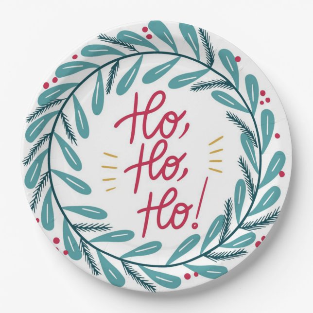 Christmas Paper Plates (Front)
