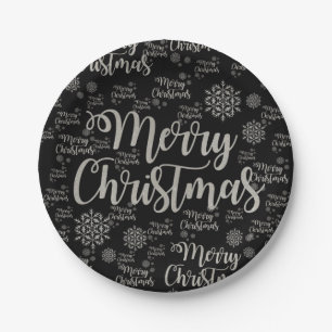 Christmas Paper Plates