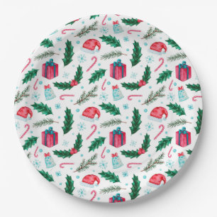 Christmas Paper Plates