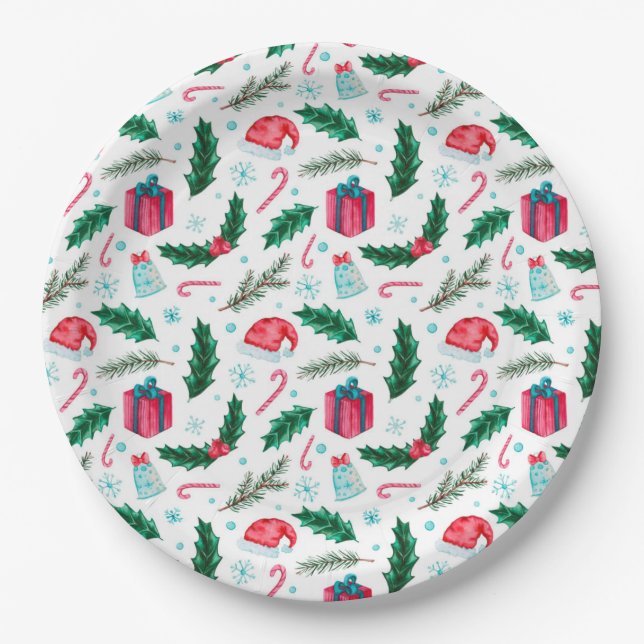 Christmas Paper Plates (Front)