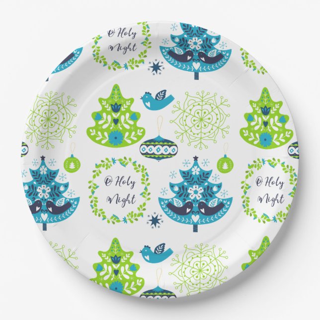 Christmas Paper Plates (Front)