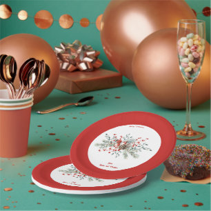 Christmas Paper Plates