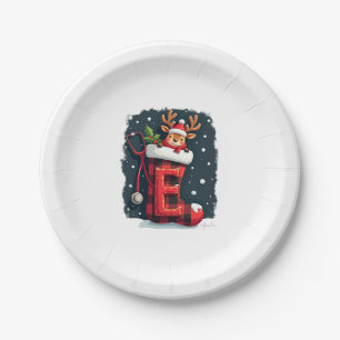 Christmas paper plates