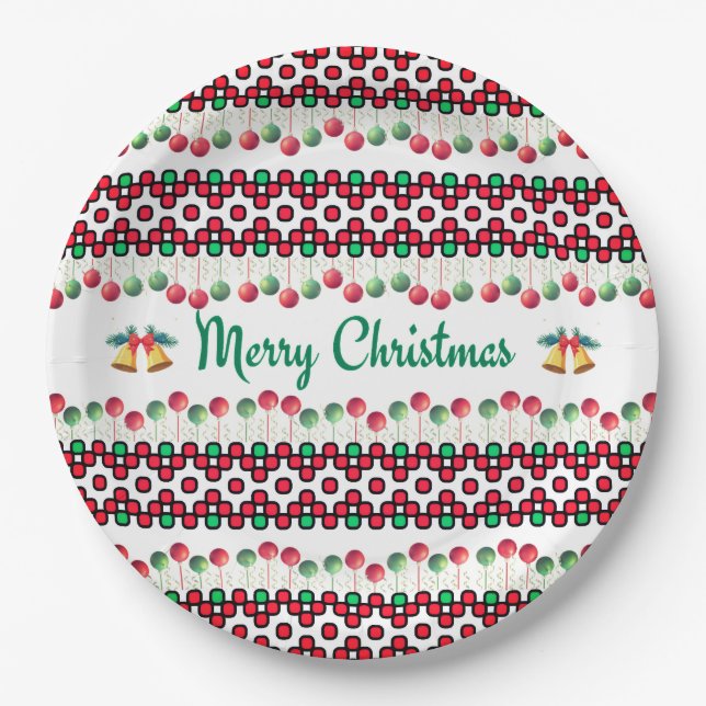 Christmas Paper Plates (Front)