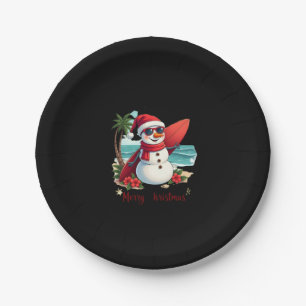 christmas paper plates