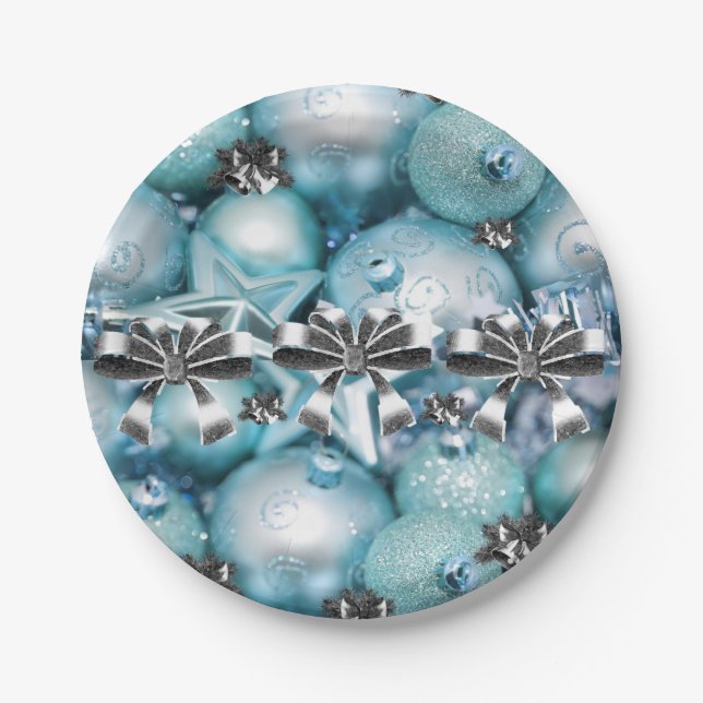 Christmas Paper Plates, Paper Plates (Front)