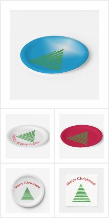 Christmas Paper Tableware
