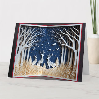 Christmas papercraft Card