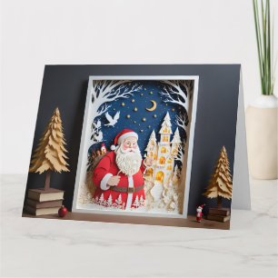 Christmas papercraft Card