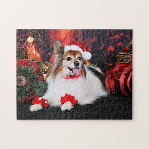 Christmas _ Papillon _ Sylvie Jigsaw Puzzle