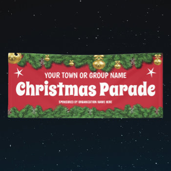 Christmas Parade Banner by Sideview at Zazzle